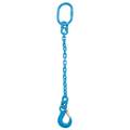 Us Cargo Control 3/8" x 10' - Pewag Single Leg Chain Sling w/ Sling Hook - Grade 120 38G120SOS-10